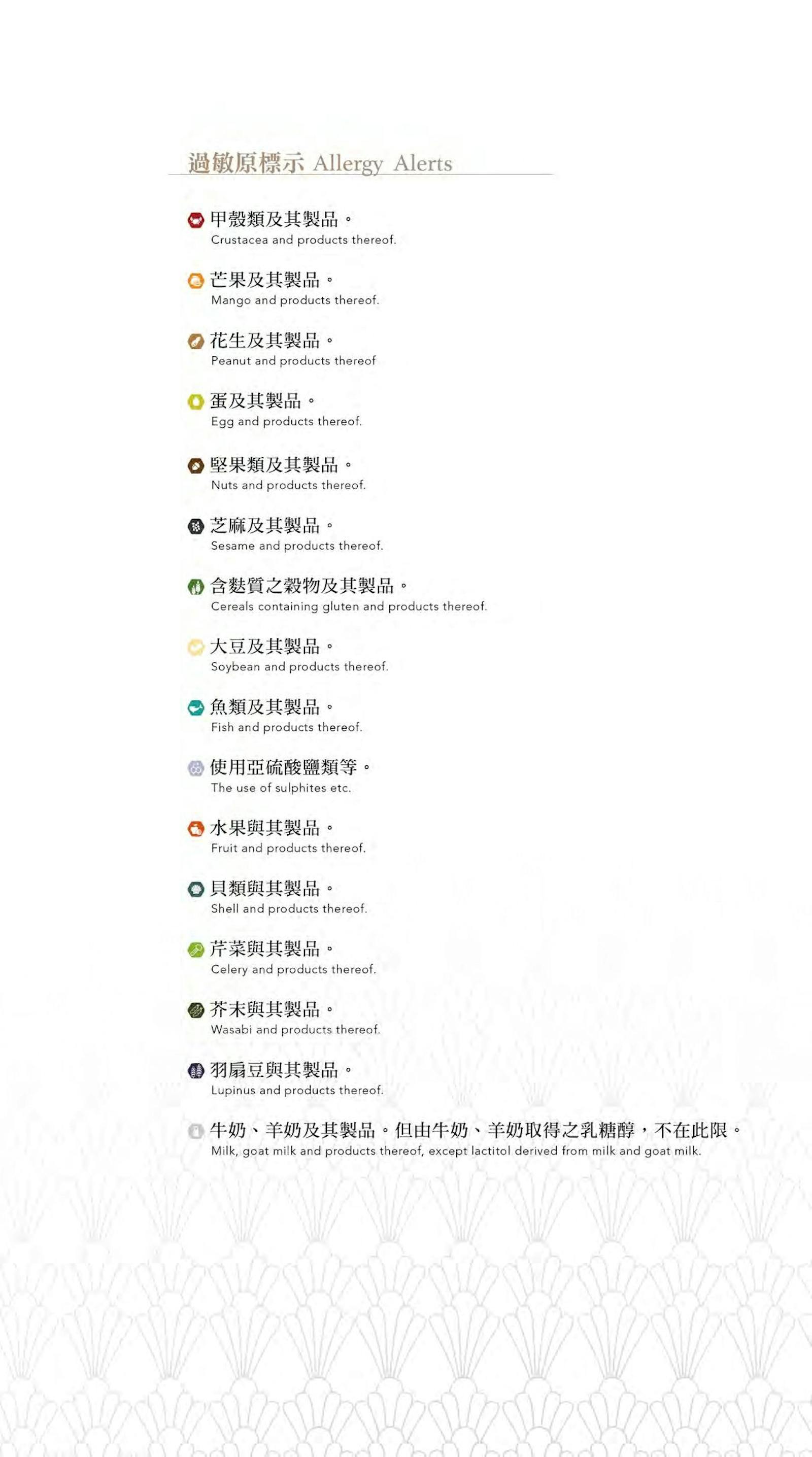 菜單 23